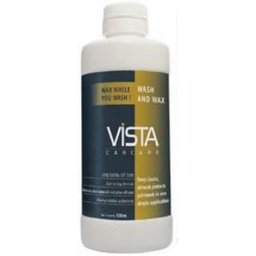 Vista - Car Care Products - Wash and Wax Polish